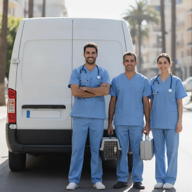 Veterinario equipo en Algorta